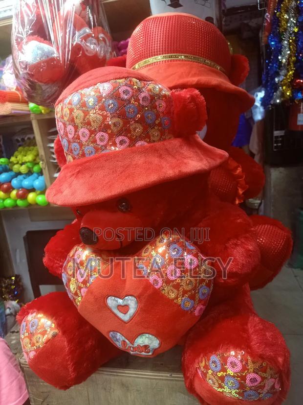 60 Cm Redwine Teddy Bears - main view