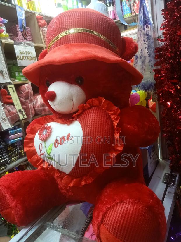 60 Cm Redwine Teddy Bears - thumbnail 2