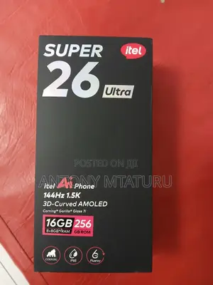 New Itel S26 Ultra 256 GB
