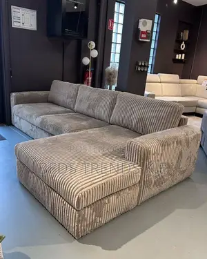 Sturdy Clear 6 Seater L Seat