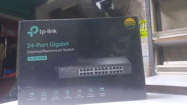 Tp-Link Tl- Sg1024d 24port Switch