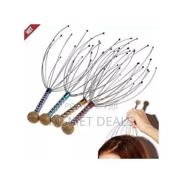 Head Scalp Wire Massager Stress Relaxer Octopus Comb