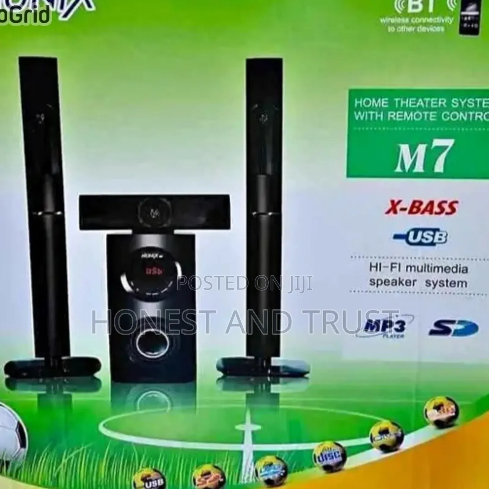 X Bass M7 Nunix Woofer