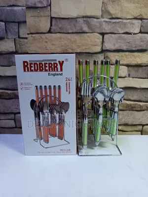 Redberry 24pcs Heavy Duty Quality Cutlery Sets