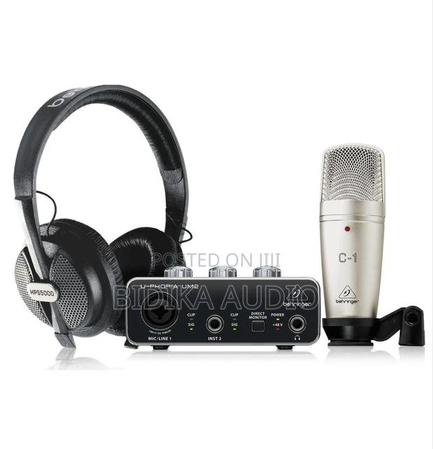 Behringer U-Phoria Studio Recording Bundle - main view