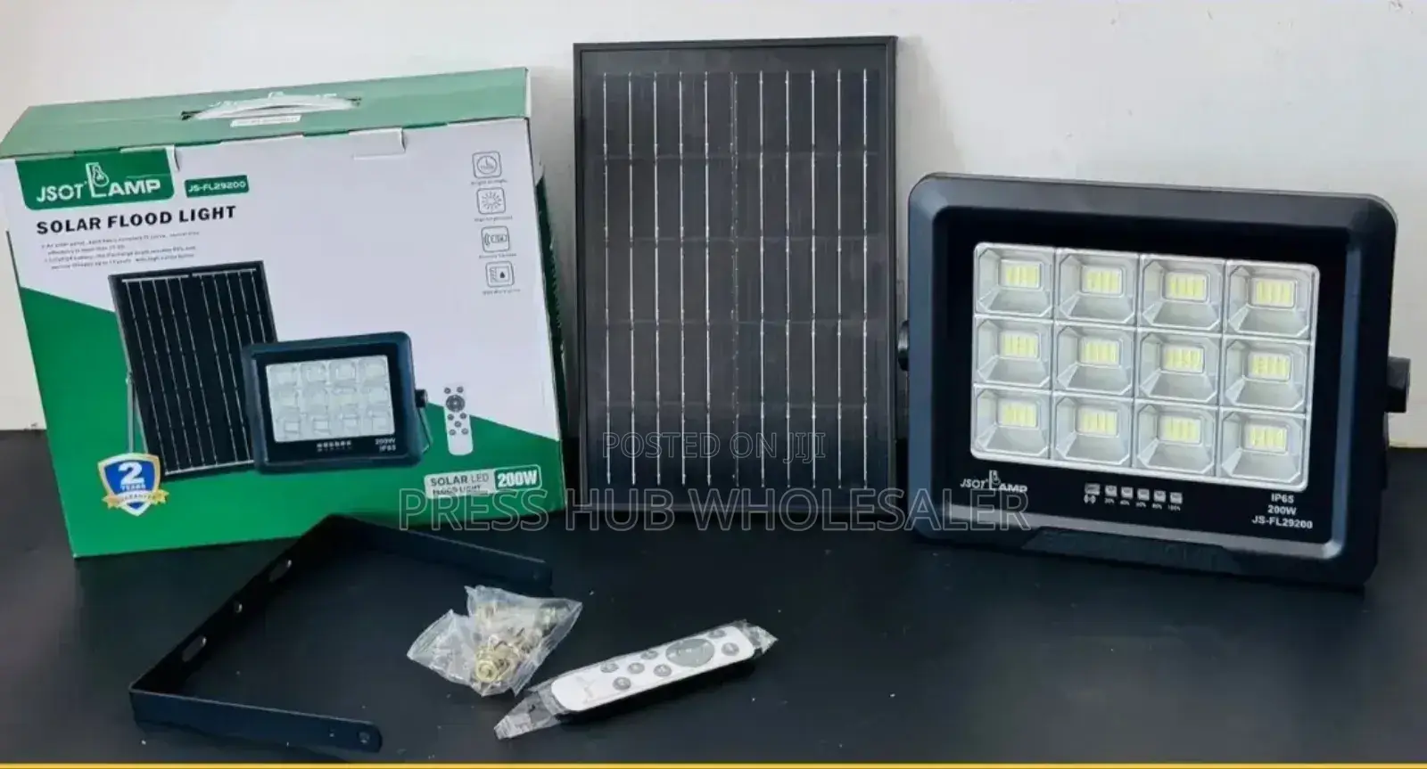 Jsot Fl-29200 Solar Led Floodlight