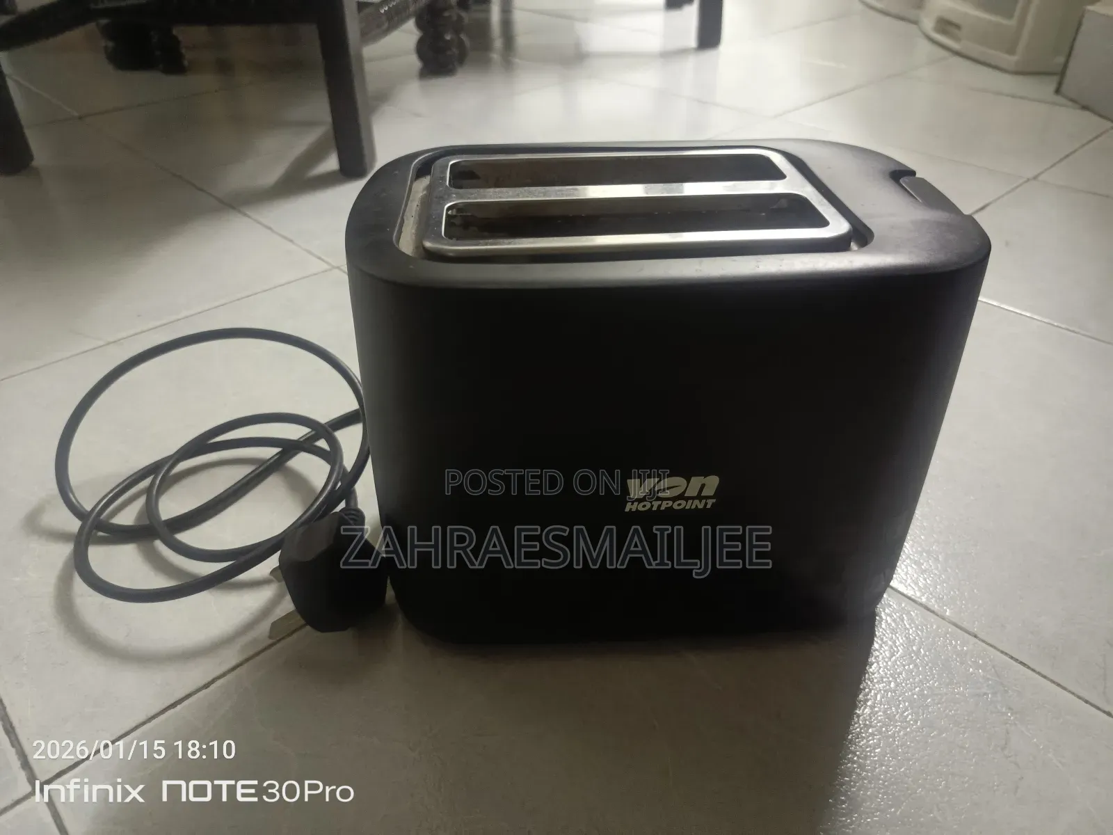 Von Hotpoint Toaster
