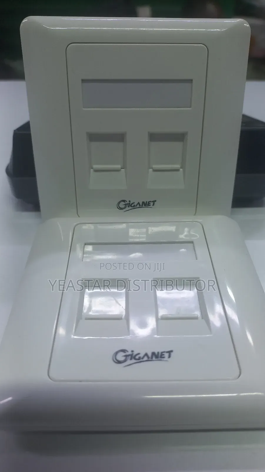 Giganet Double Faceplates ( 2port)