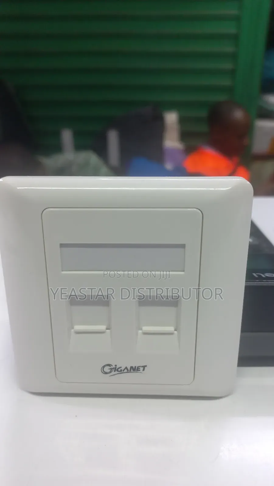 Giganet Double Faceplates ( 2port)