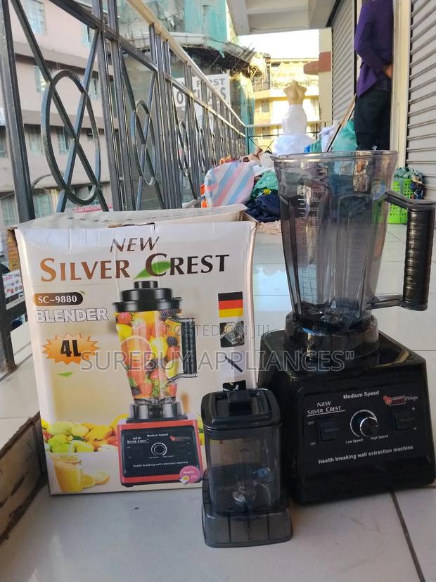 8000 Watts Silver Crest Commercial Blender
4litr - main view