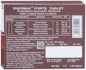Vigomax Forte Tabs