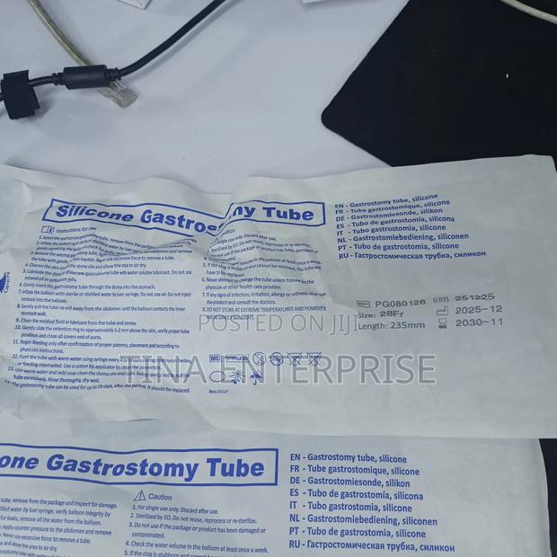 Silicon Gastrostomy Tube Size 28 - main view