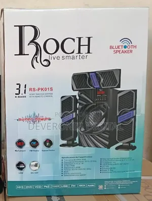 Roch 3.1ch Homethearte Multimedia Speaker System