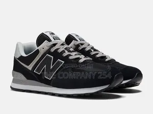 Quality Leather Unisex New Balance 574 With Rubber Sole Available