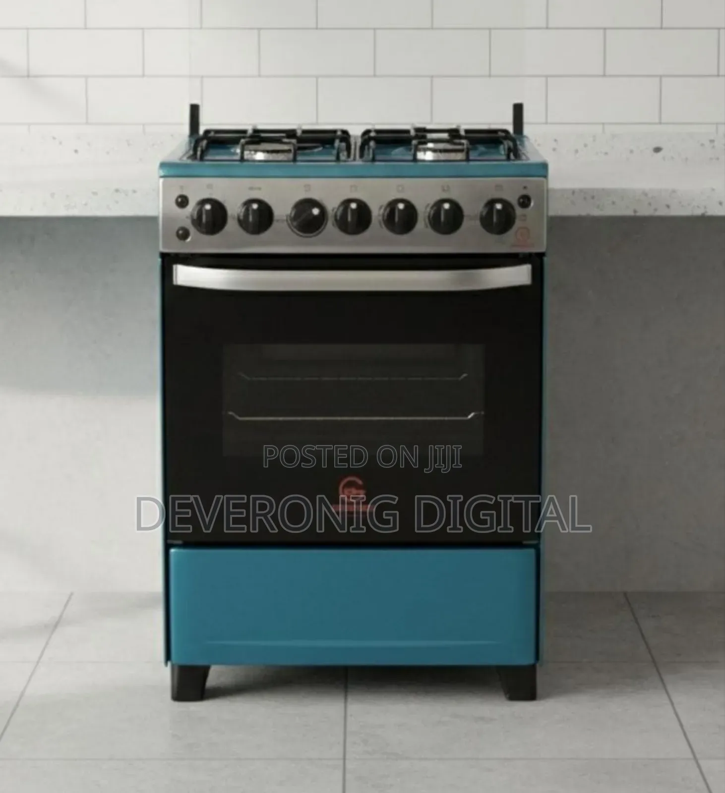 *Eurochef Standing Cooker*3gas+1electric
55×60