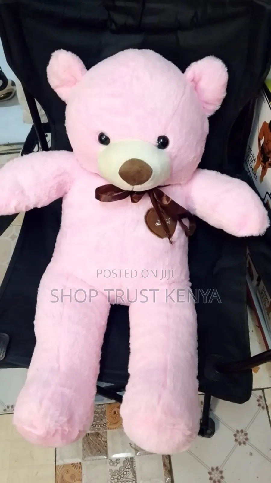 Teddy Bear 80cm Pink