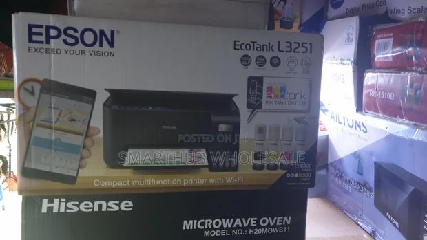 Printers- Epson Ecotank L3251 A4 Wi-Fi All-in-One Ink Tank Printer - main view