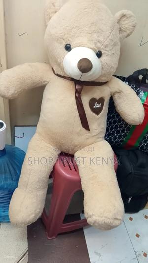 Giant Badge Teddy Bear 100cm - thumbnail 2
