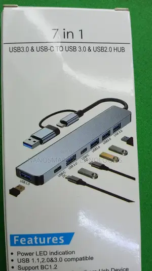 Type C Adapter 7in1