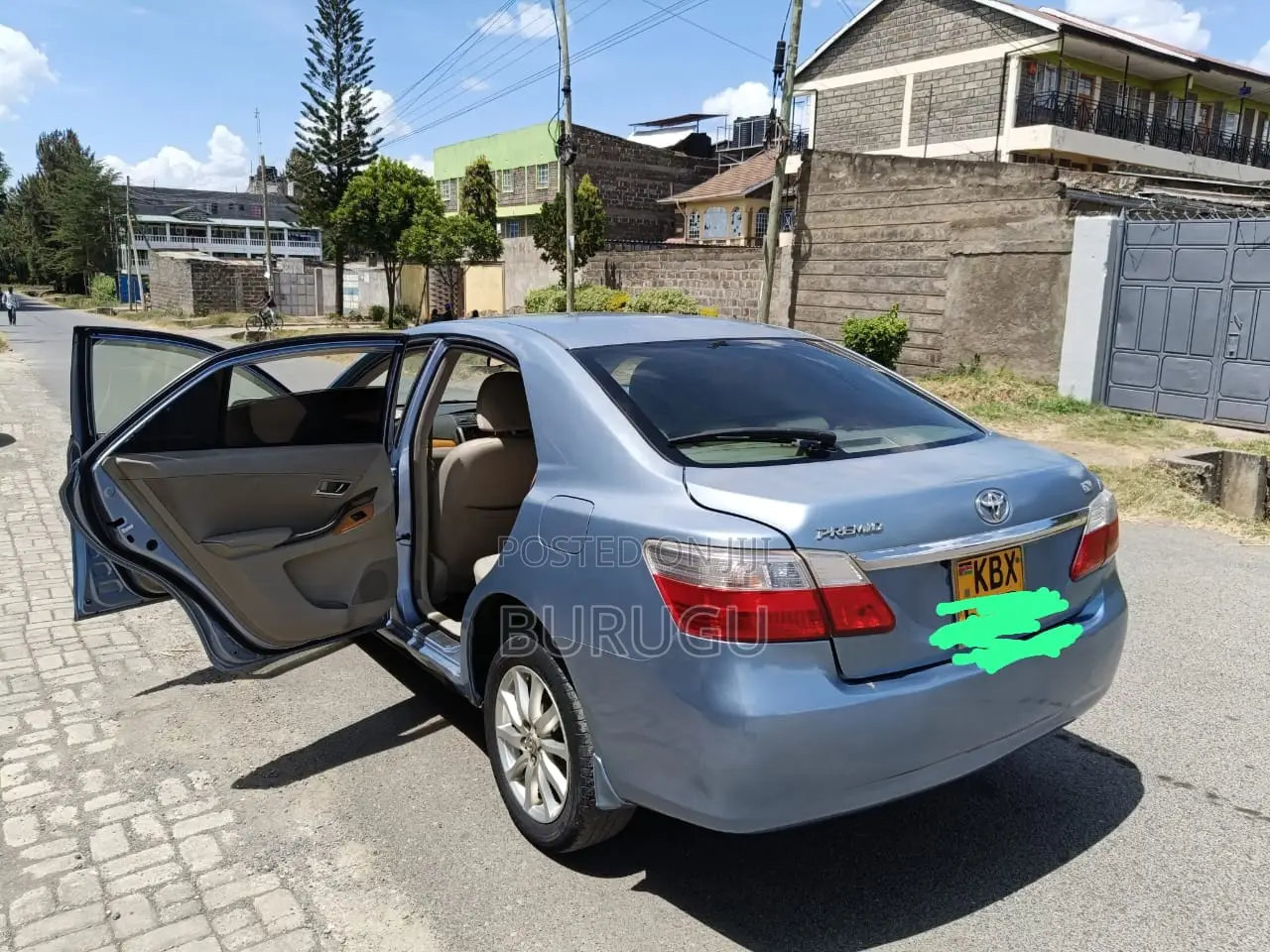 Toyota Premio 2007 Blue