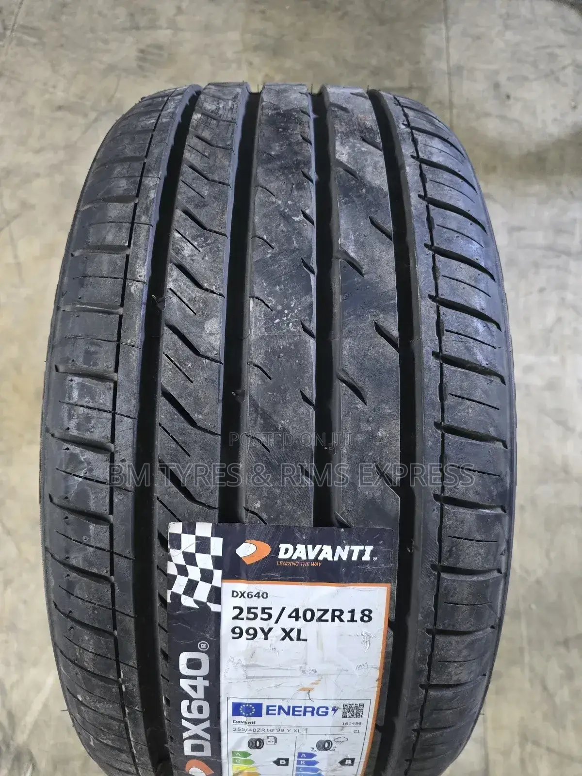255 /40 R18 Davanti Tyres.