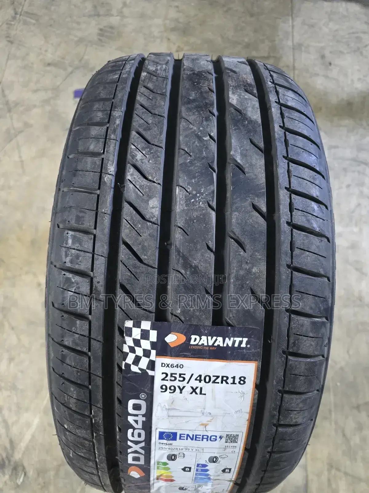 255 /40 R18 Davanti Tyres.