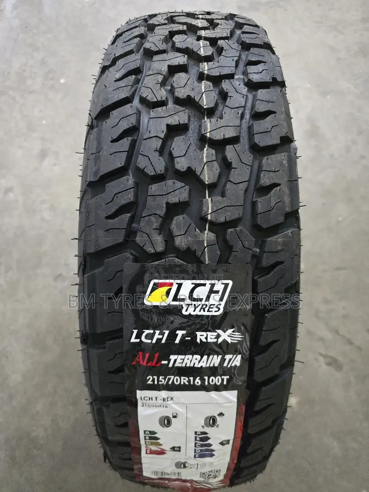 215 /70 R16 LCH Tyres (All Terrein)