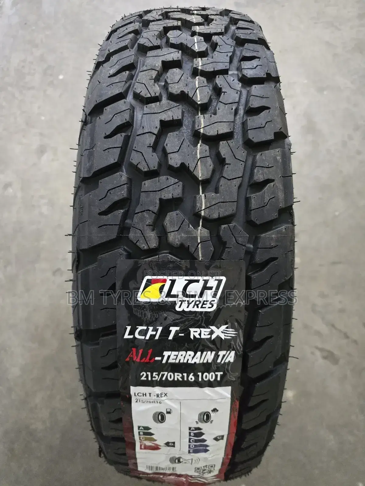 215 /70 R16 LCH Tyres (All Terrein)