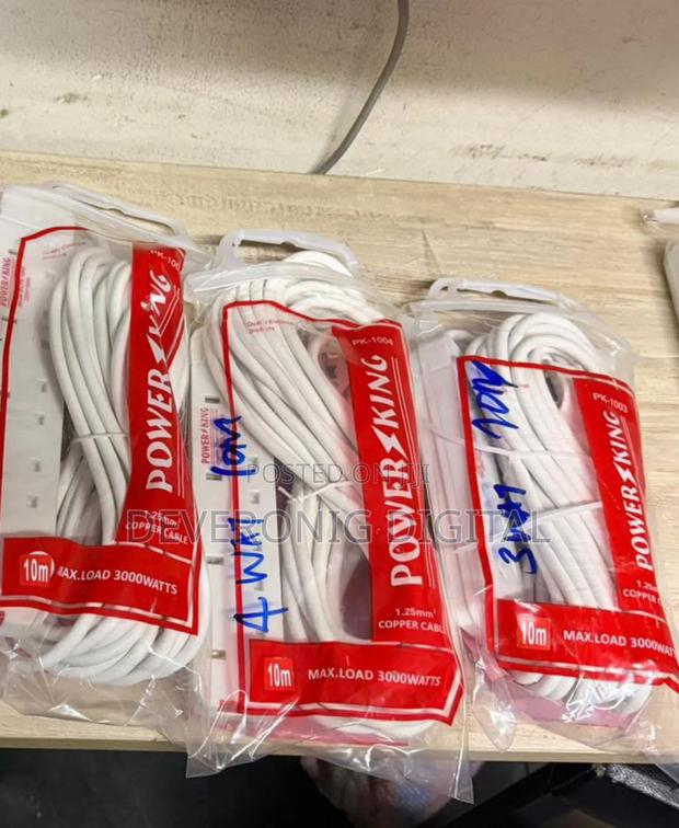 Powerking Extension Cord 10m
3way - thumbnail 2
