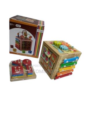 Genteac Wooden Activity Cube - thumbnail 2