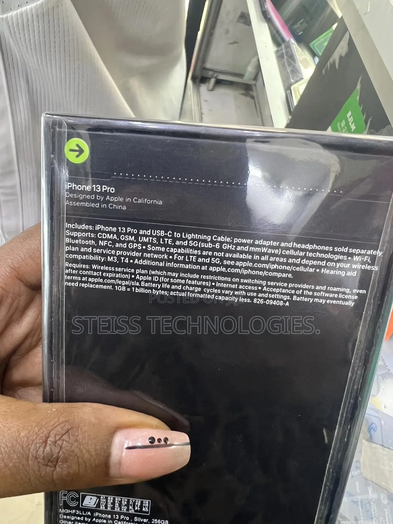New Apple iPhone 13 Pro 256 GB White