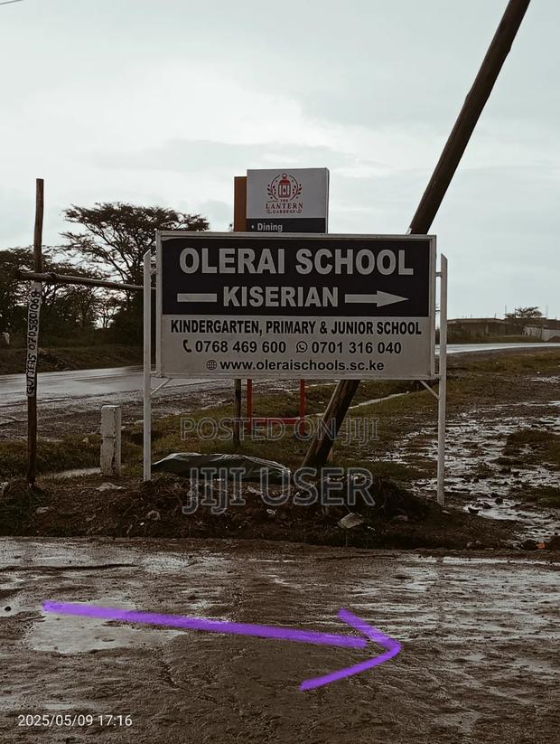 1/8 Plot For Sale Next To Olerai School, Kiserian. - thumbnail 2