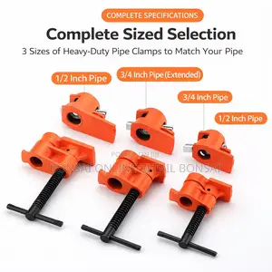 3/4 Inch Heavy Duty Pipe Clamp for Woodworking Projects