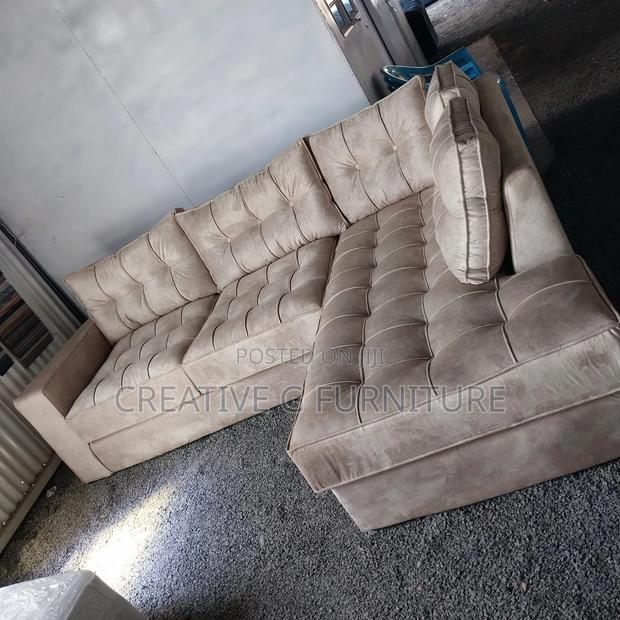 Premium 6 Seater L-Shape Corner Sofa - main view
