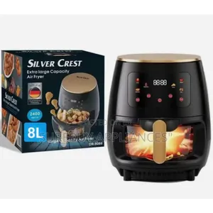 Glass Oven 8ltrs Silver Crest Air Fryer