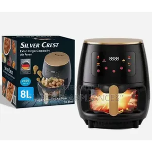 Silvercrest 8l Glass Air Fryer Oven – Brand New