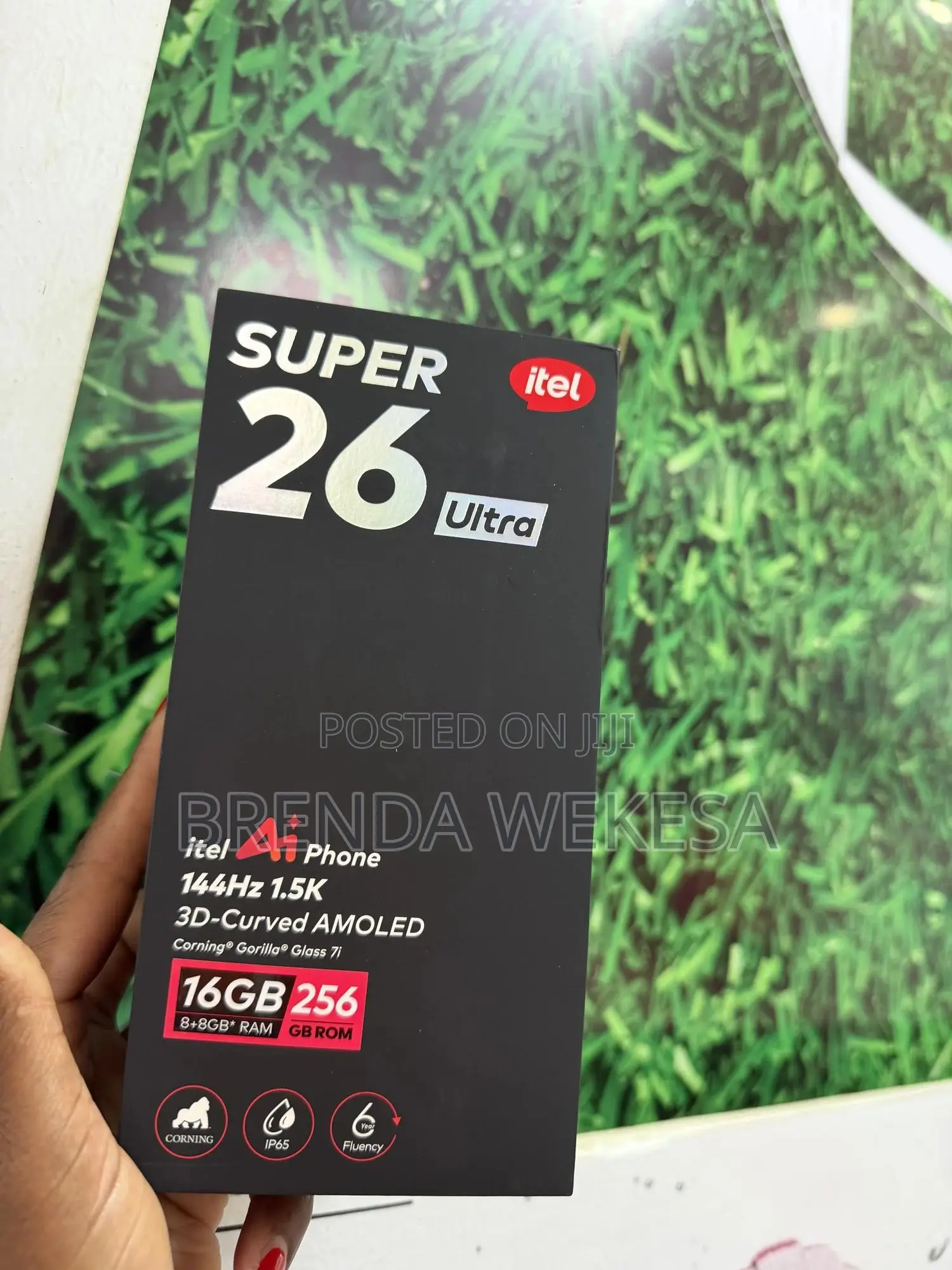 New Itel S26 Ultra 256 GB Gray