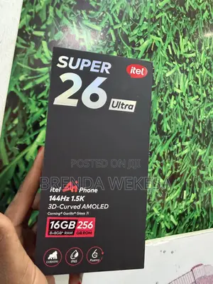 New Itel S26 Ultra 256 GB Gray