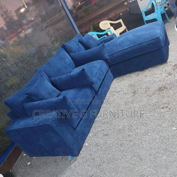 Soft Touch Bubble Fabric Sofa - main view