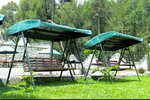 Adults Wooden Metallic Outdoor Swings