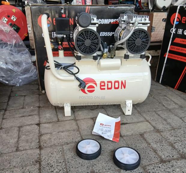 50ltrs Edon Silent Compressor/Oil-Less Air Compressor(With 2 Motors)