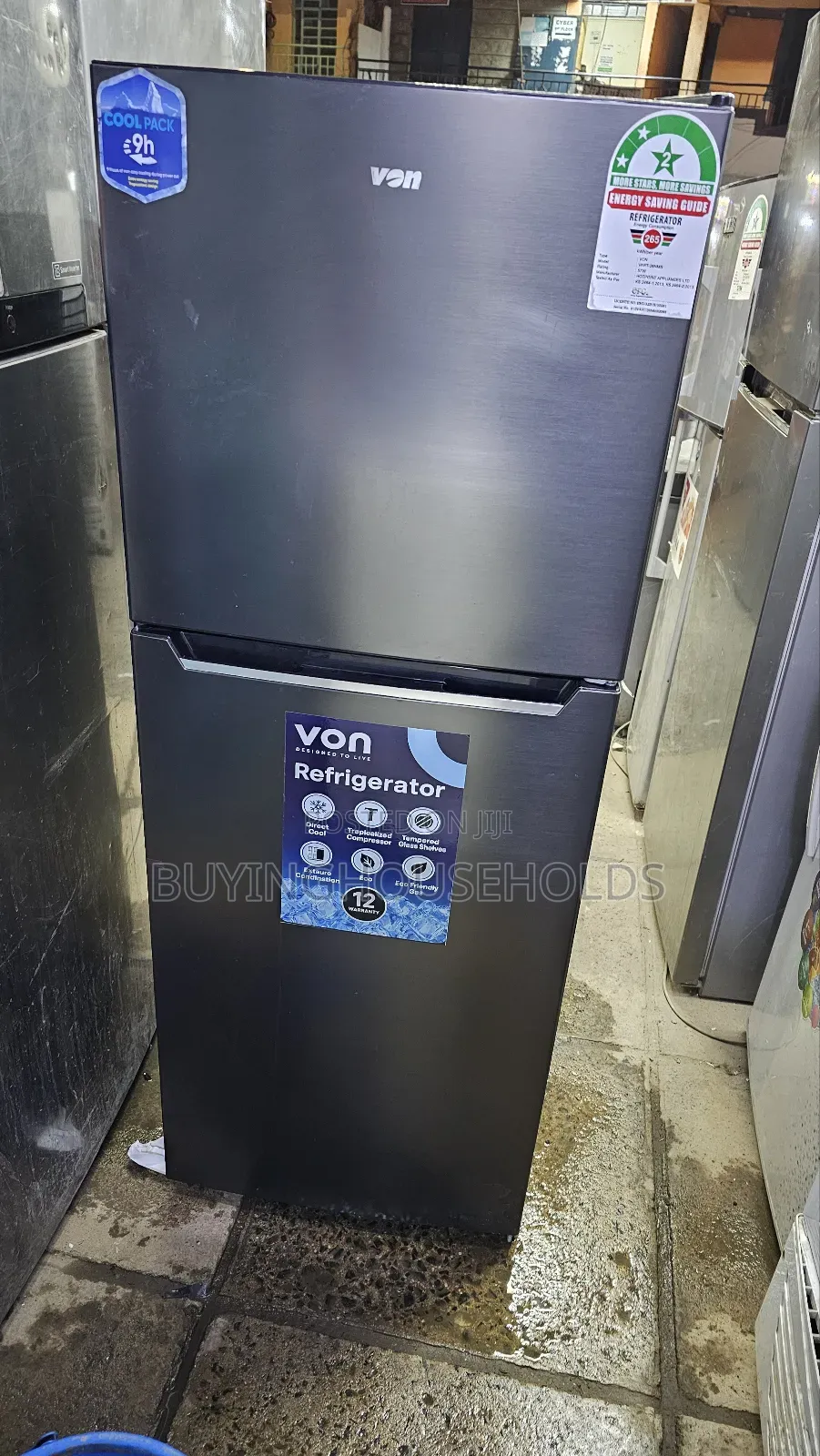 Von 210l No Frost Fridge