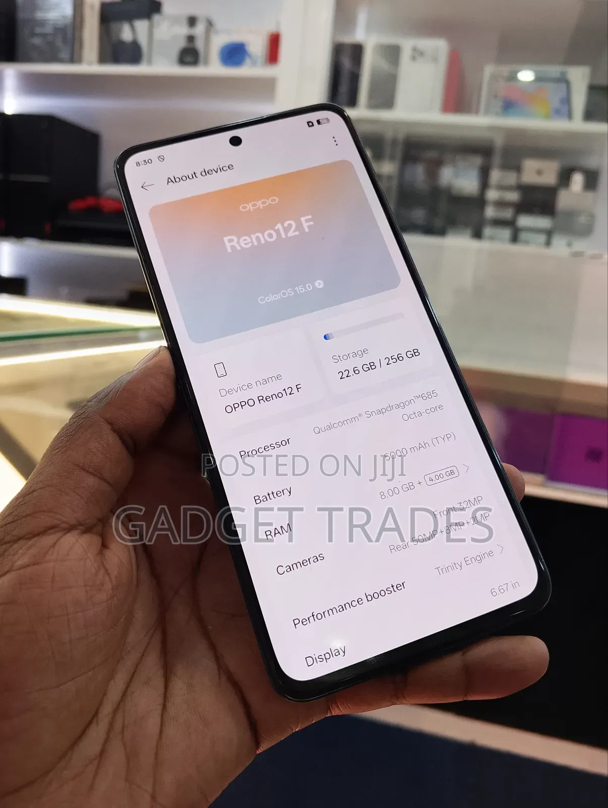 Oppo Reno 256 GB Black