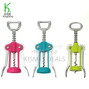 Stainless Cockscrew Wine Opener