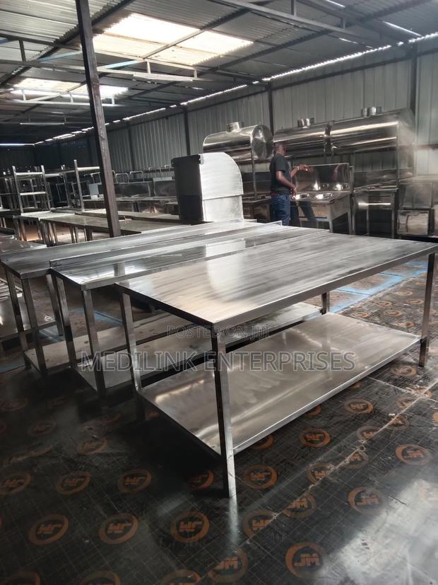Stainless Commercial Kitchen Tables