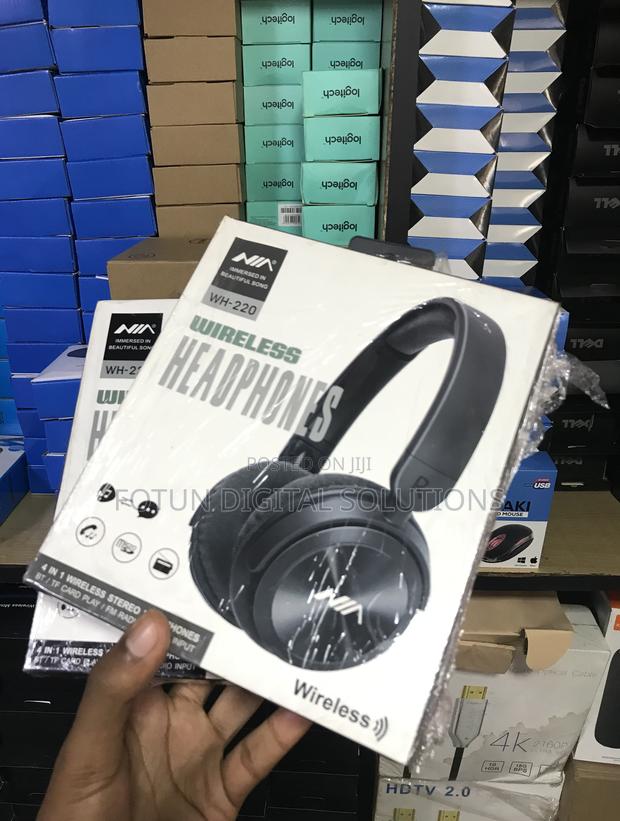 Nia Wh-220 Fitness Travel Headphones - 4 Modes, Hands-Free Calling