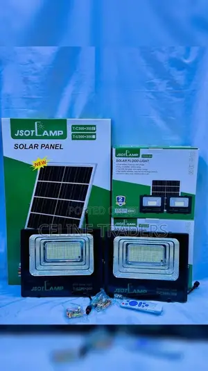 300+300w Jsot Solar Floodlights