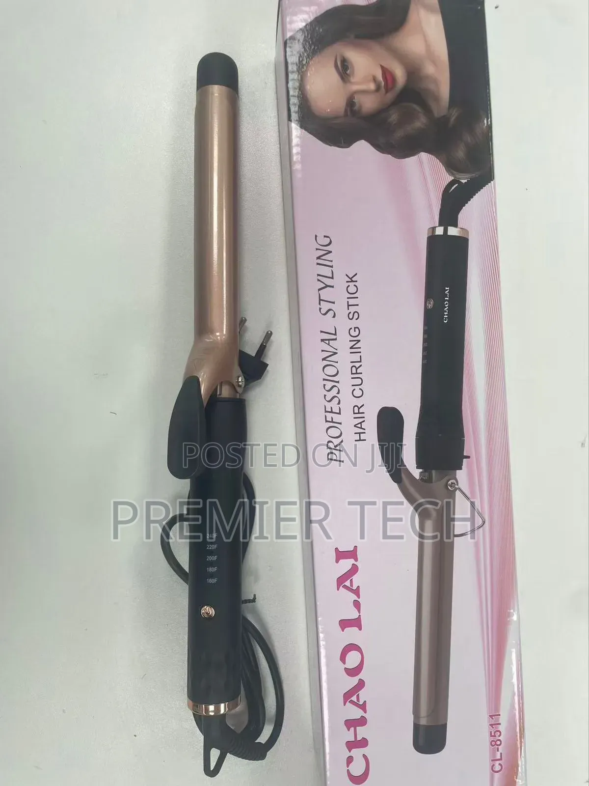Cronier Proffesional Tongs Curling Stick