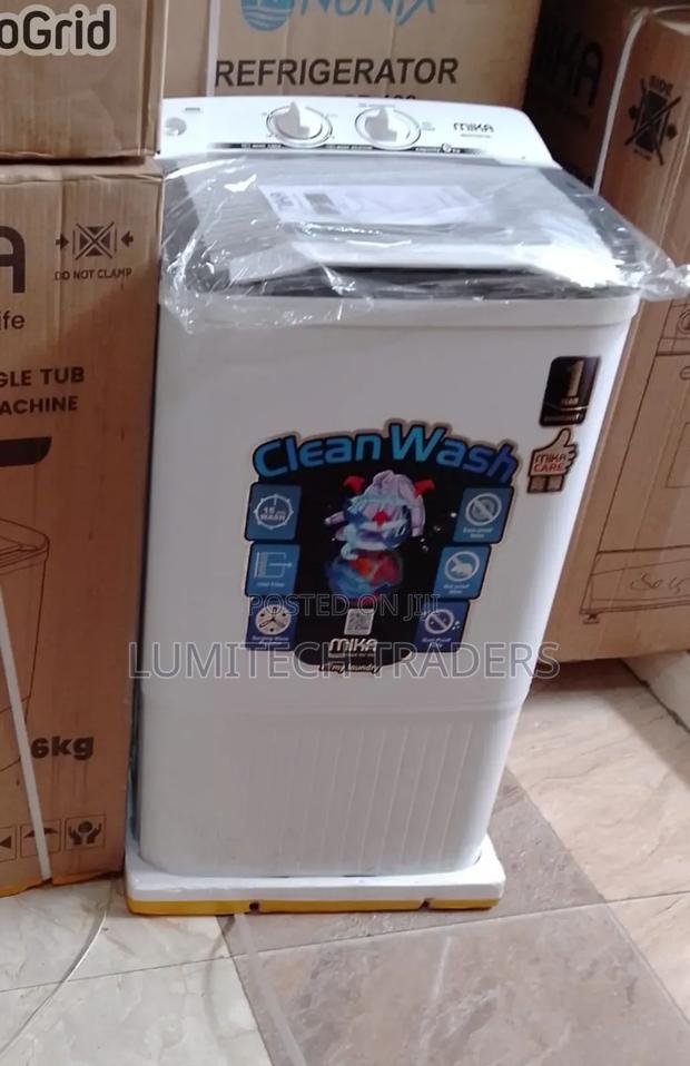 Mika 6kg Single Tub Top Load Washing Machine - main view