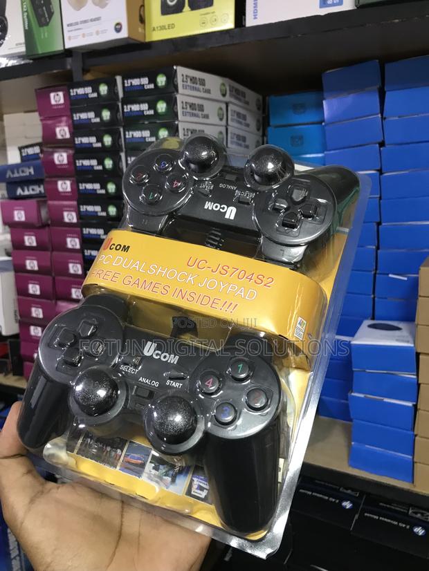 2-Pack Ucom Usb Gaming Controllers-Budget Bundle for Pc Raspberry Pi - main view